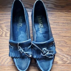 Men's Bally Vintage Loafers Black 9 M